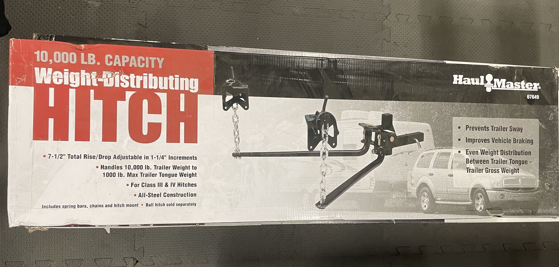 Haul Master Weight Distribution Hitch 