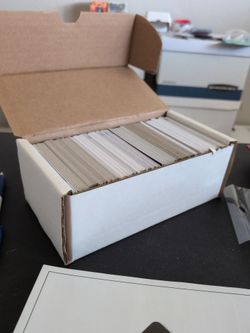 Topps Baseball cards box