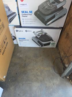 Shark wall climbing swimming pool vacuums. New