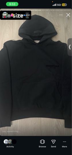 Black essential Dm all sizes