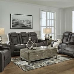 Power Reclining Sofa & Loveseat