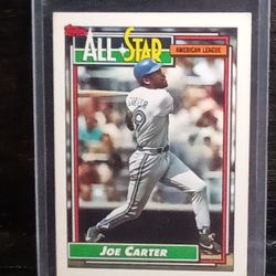 1992  Topps All Star Toronto Blue Jays Joe Carter.