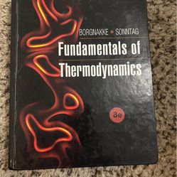 Fundamentals Of Thermodynamics 