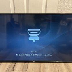 TCL 43” TV