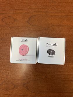 Retropia Pink and Black lenses