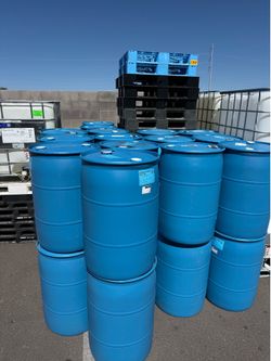 55 Gal Plastic drums