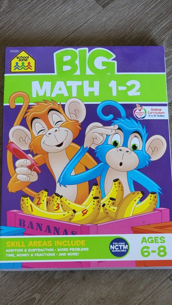 BIG MATH 1-2 Educational Books