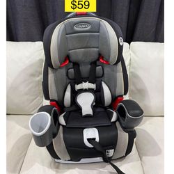 Graco kid car seat, convertible, recliner  / Silla niños convertible, reclinable carro