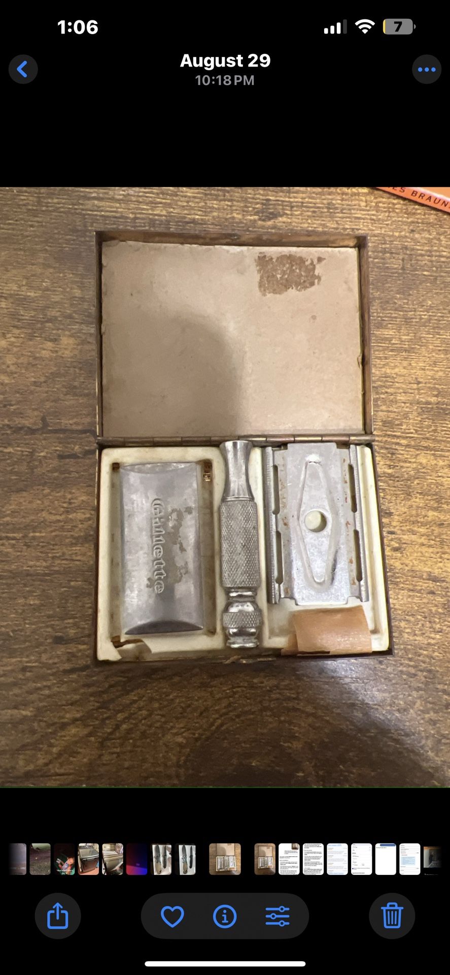 Vintage Safety Razor Set – Complete with Case (Collectible)