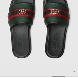 Brand New Authentic Gucci Slides  Size 9 