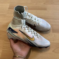 Nike Mercurial Superfly 10 MDS Elite FG Soccer Shoes, FZ1385-300, Green/Gold 7