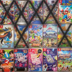 Nintendo Switch Games (Prices on Description)