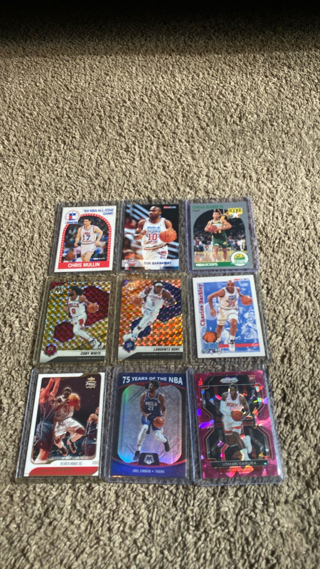 Baseball, Basketball, Football Cards
