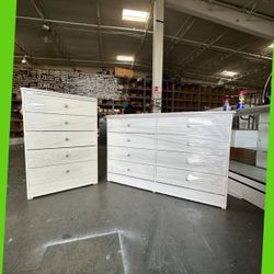 8 and 5 drawers dresser/ Five and Eight drawers dresser