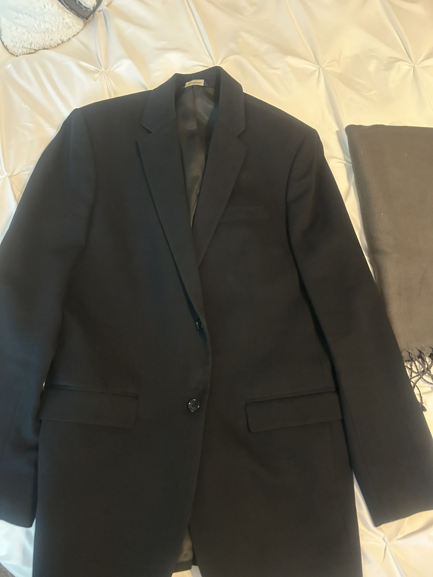 Banana Republic 42 Long Black Sportcoat