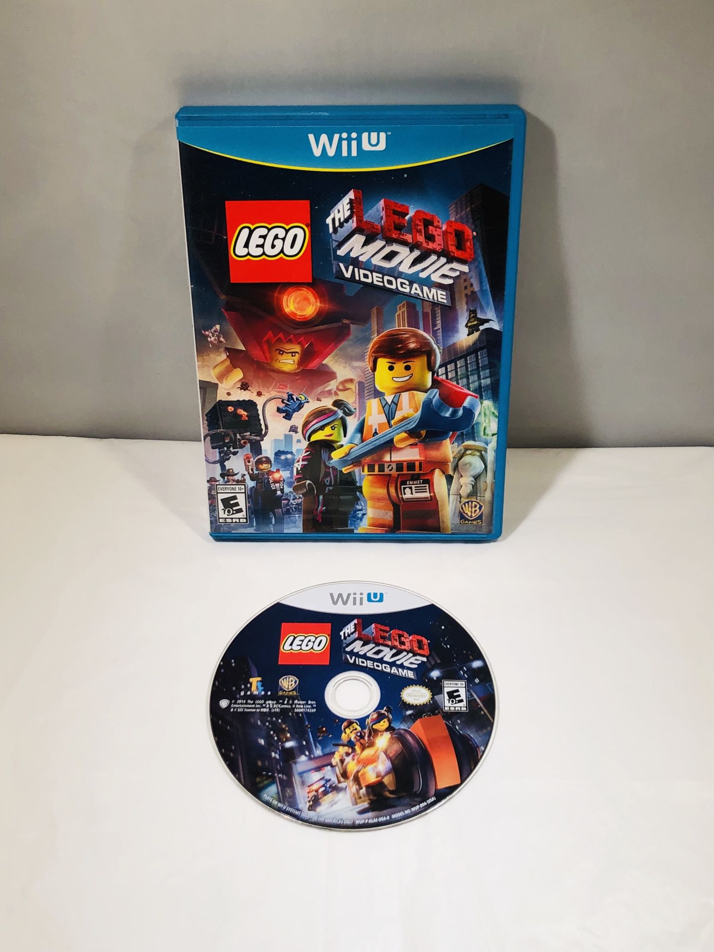 LEGO movie video game Nintendo Wii U no manual