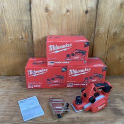Milwaukee M18 Planer 3-1/4” Model 2623-20 (Tool Only)