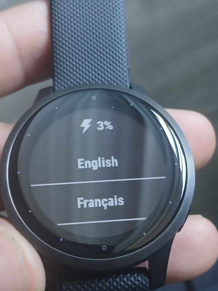 Garmin Vivoactive 4S. BLACK