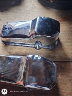 Chrome oil pans 350 small block