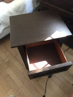 Solid wood Night stand Mateo
