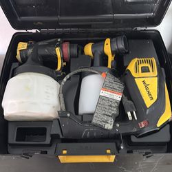 Wagner FLEXiO 3500 HVLP Paint Sprayer kit in its storage case.
