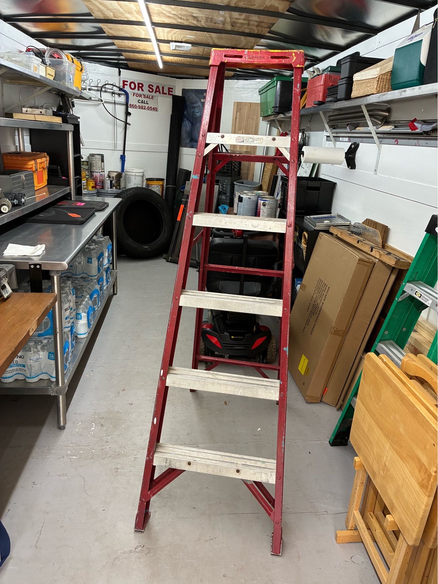 Ladder Werner fiberglass $75.00