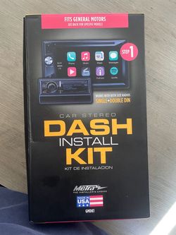 Car stereo dash kit