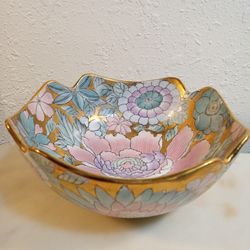 Golden Peony Bowl