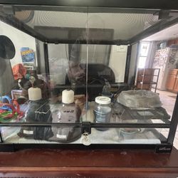 TRIXIE Glass Reptile Terrarium, 34-gal