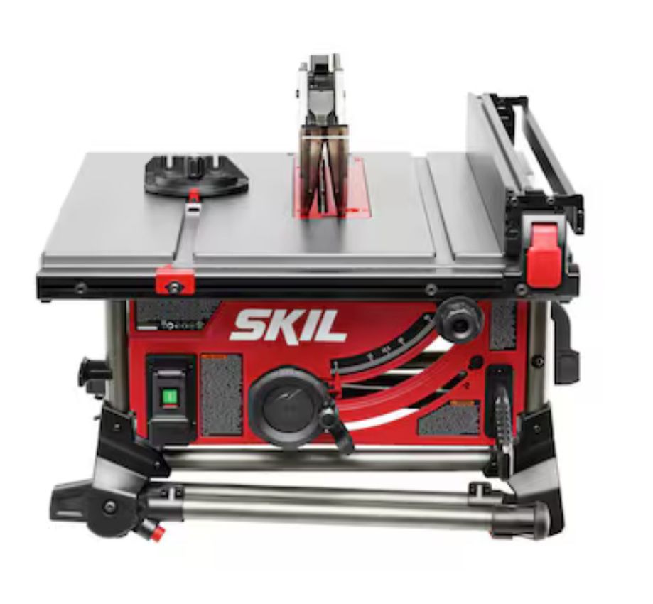 SKIL 10-in 15 -Amp Table Saw with Folding Stand