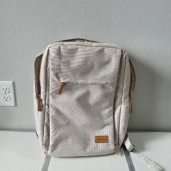 Beige Laptop / Notebook Backpack