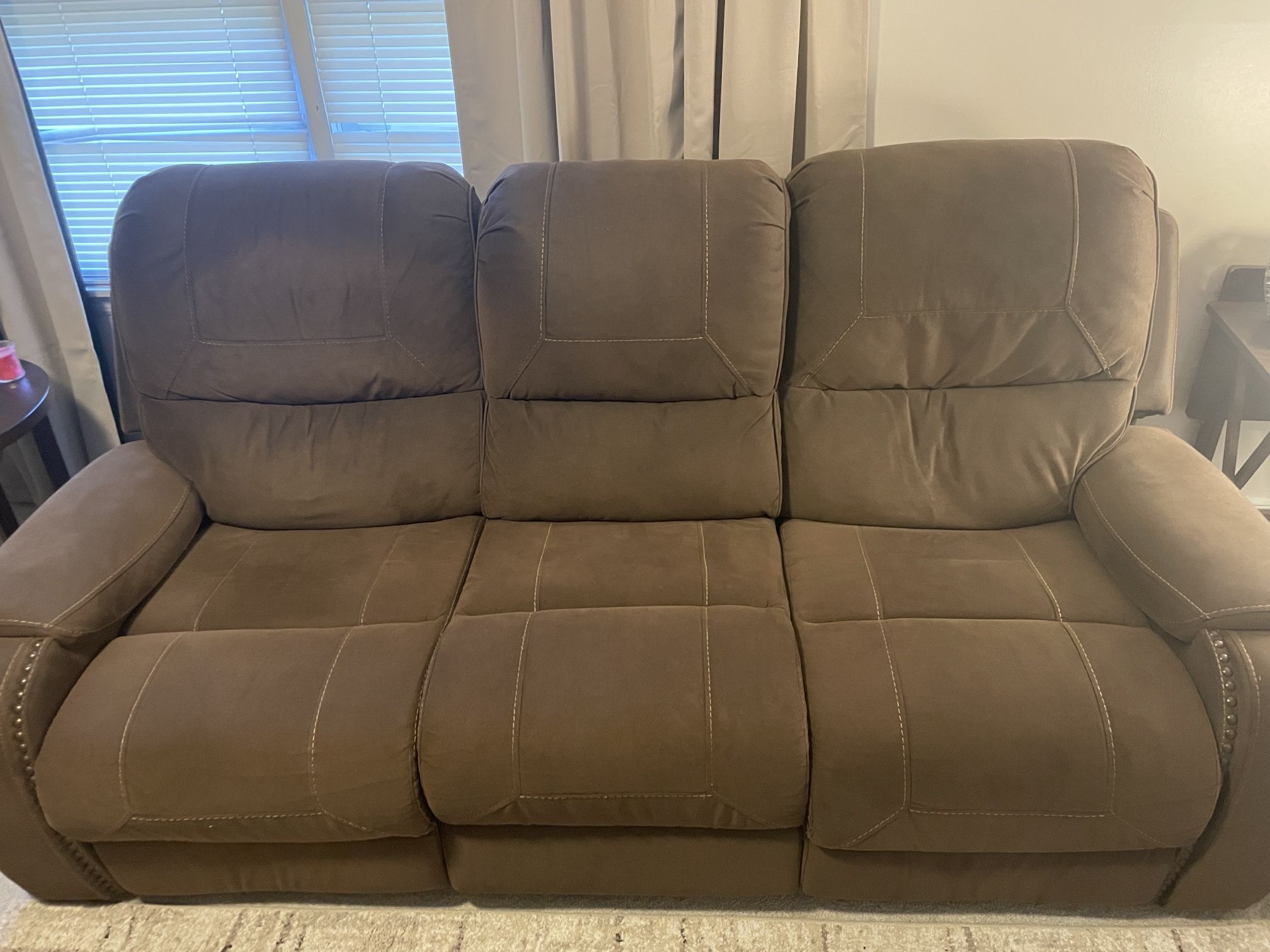 Reclining Couch And Love Seat