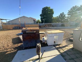 Bbq outside needs paint