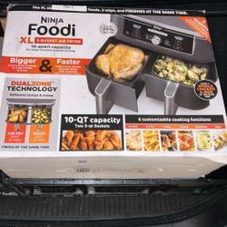 Ninja Foodi XL air fryer & Hamilton Beach Blender