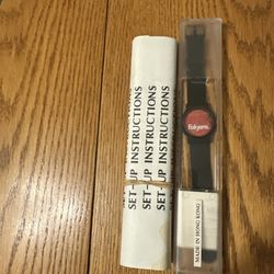 NASCAR Mark Martin Folgers Roush Racing Watch Red Black  AS IS /NOT TESTED NEW my brother bought them and i was never watch guy maybe someone can enjo