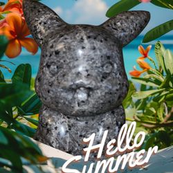 Antique Crystal's Yooperlite Picachua Pokamon