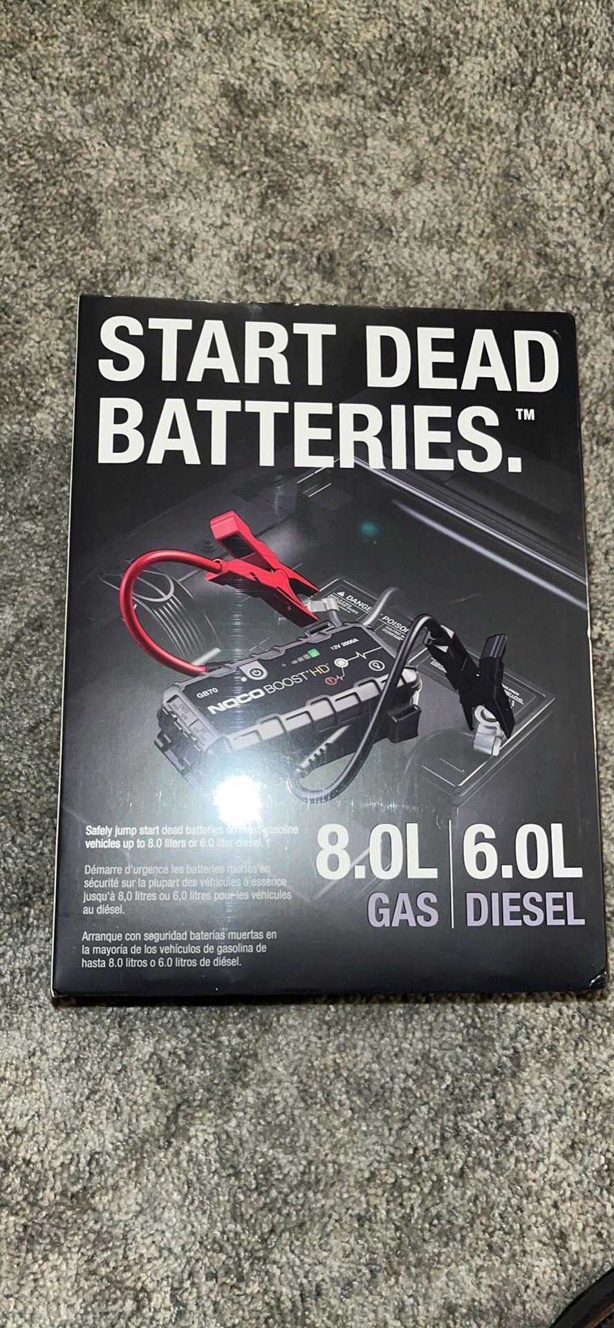 NOCO Genius Boost HD GB70 Lithium 2000A Jump Starter | Battery Guys