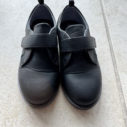 Wonder Nation Black Kids Dress Shoes