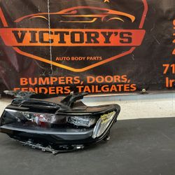 CADILLAC ESCALADE 2021-2023 LH HEADLIGHT (BLACK) OEM