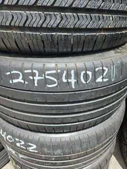 Pair 275/40/21 Pirelli PZERO Run Flat