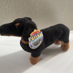 Melissa & Doug Dachshund Dog Plush 16" Stuffed Toy Lovey Realistic Lifelike
