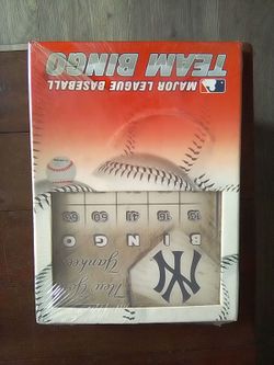 MLB Team Bingo