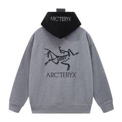 Arcteryx Dark Grey Two Tone Hooded Pullover Sweatshirt