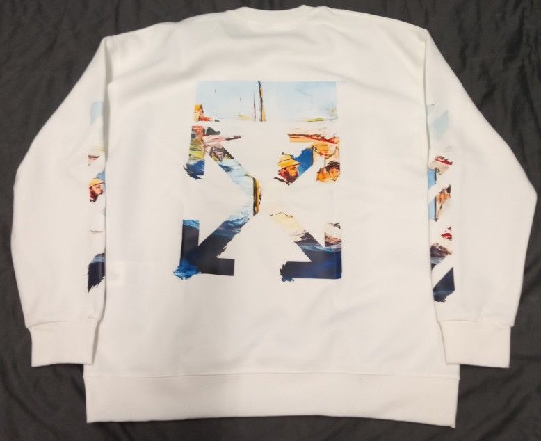 Off White T Shirt Mens Size Large