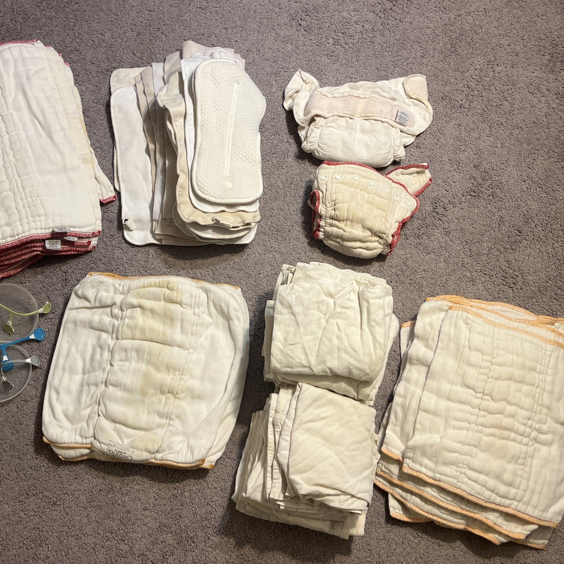 Lot Of Cloth Diapers