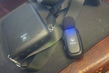 WinBridge Portable Voice Amplifier & Wireless Microphone (WB005) – Complete Set