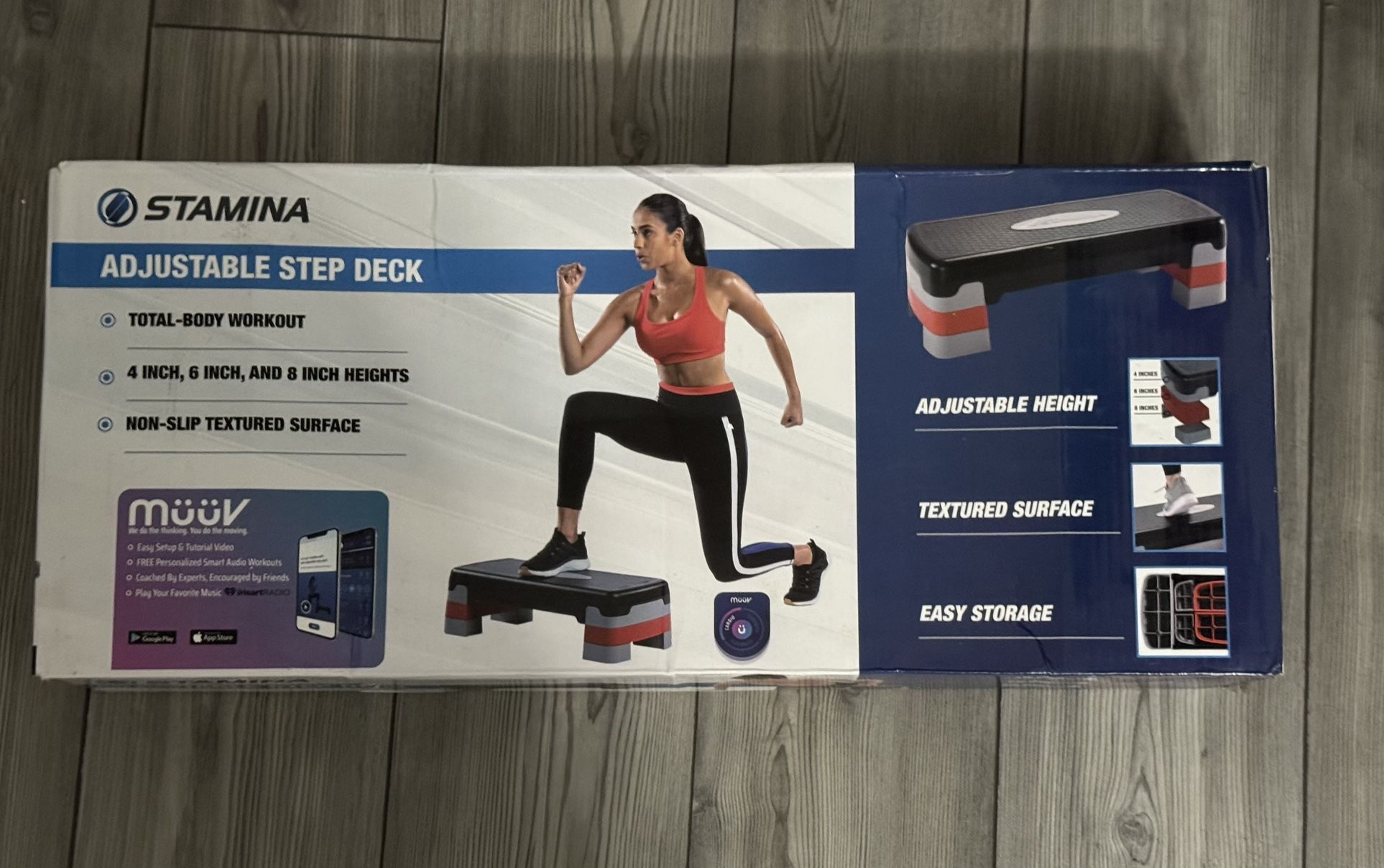Stamina 3-Level Aerobic Step Deck