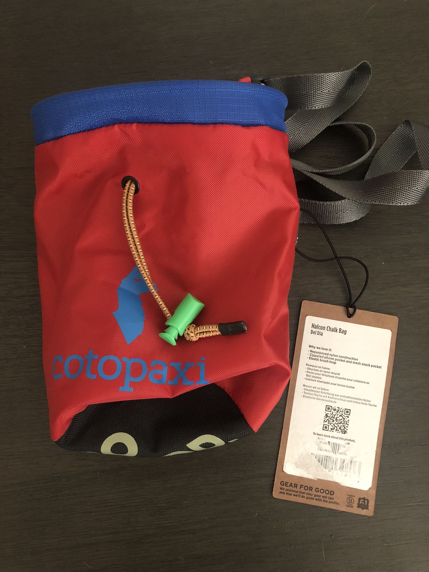 Cotopaxi chalk bag