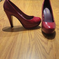 7.5 Madden Girl Red Heels