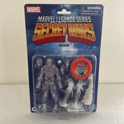 New Hasbro Marvel Legends Secret Wars Iceman Action Figure 6" In Stock Sealed